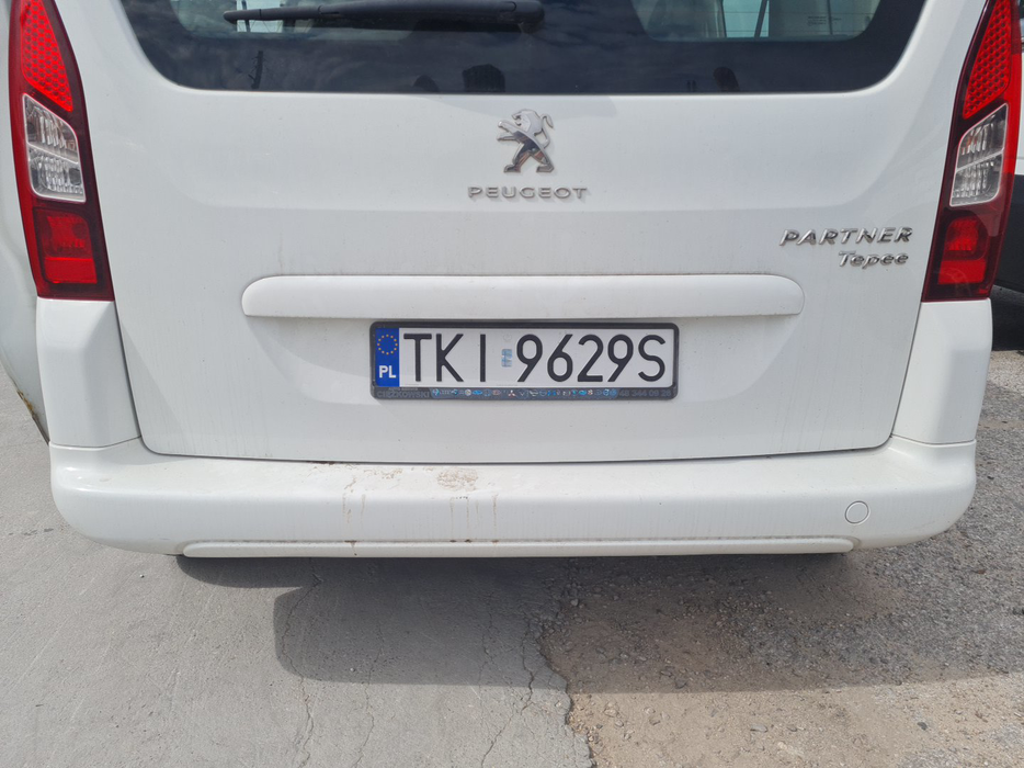 Zdjęcie zderzaka tylnego