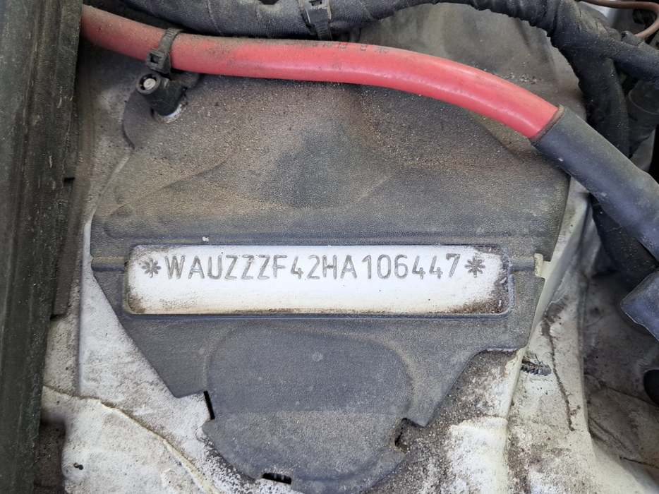 Zdjęcie numeru VIN