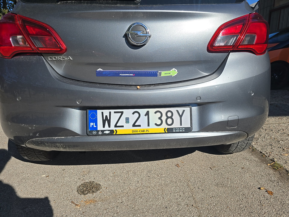 Zdjęcie zderzaka tylnego
