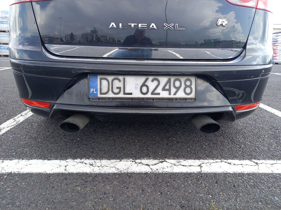 Zdjęcie zderzaka tylnego