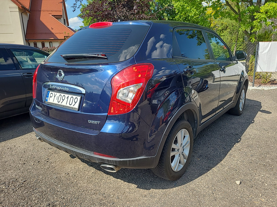 Zdjęcie po ukosie, prawy tył