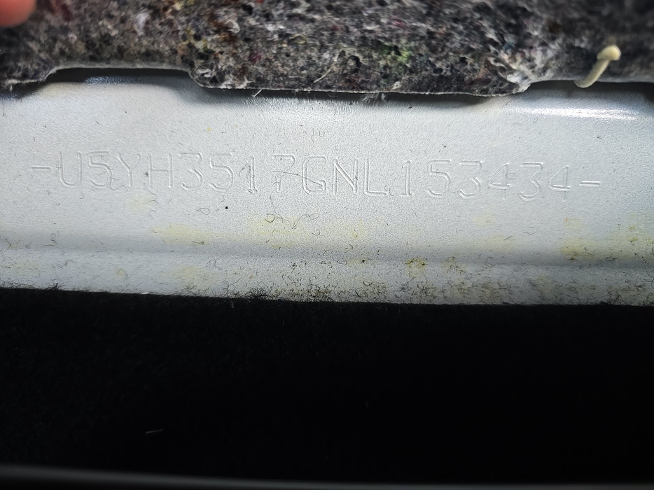Zdjęcie numeru VIN