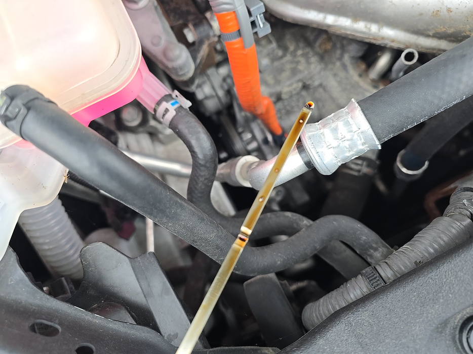 Zdjęcie bagnetu olejowego