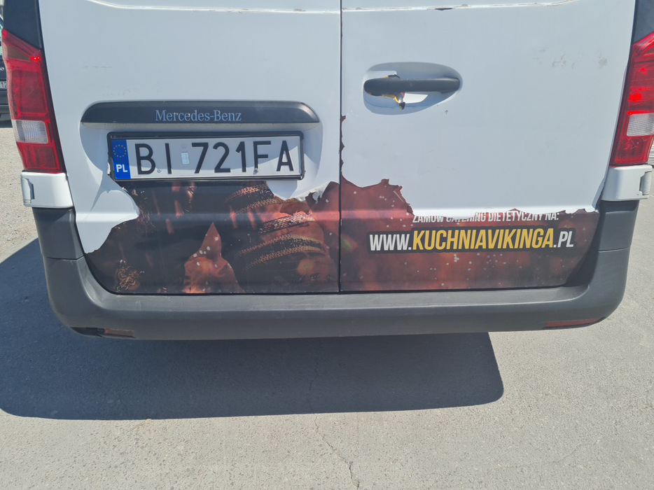 Zdjęcie zderzaka tylnego
