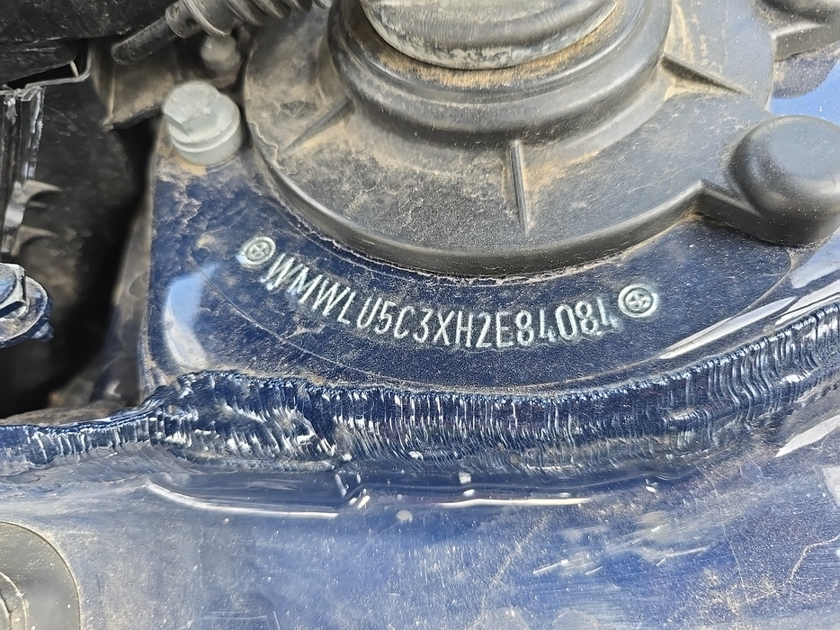 Zdjęcie numeru VIN