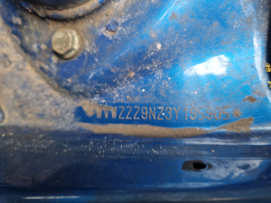 Zdjęcie numeru VIN