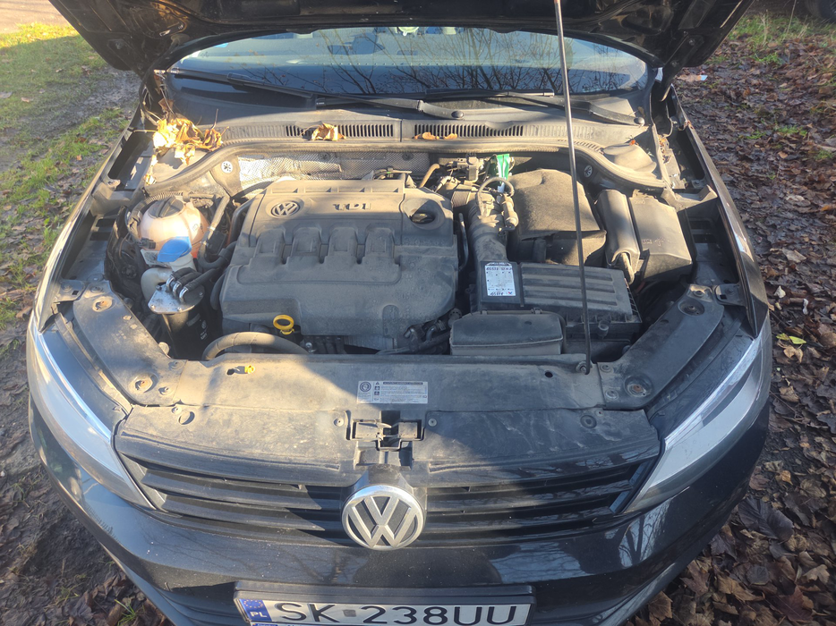 Zdjęcie wnętrza komory silnika