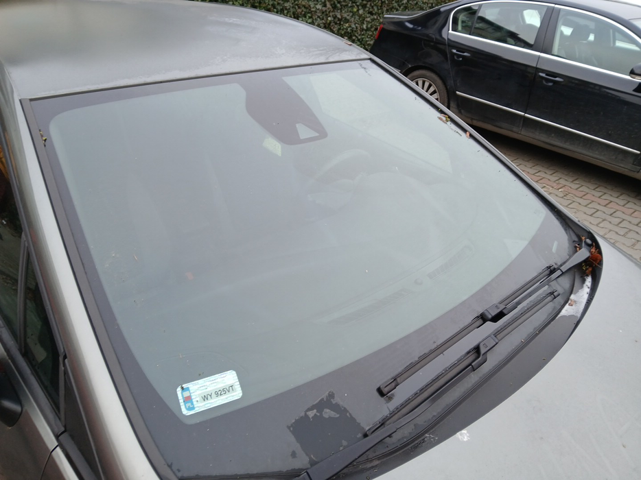 Zdjęcie szyby czołowej - zdjęcie ogólne