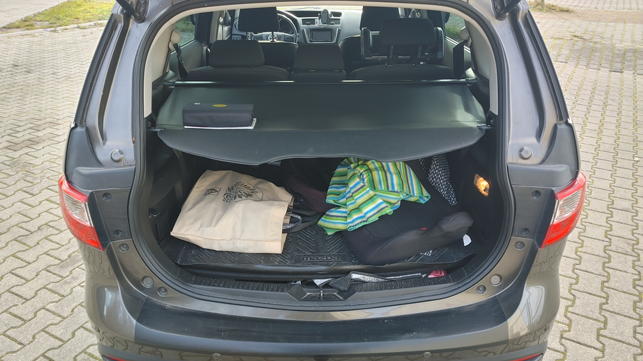 Zdjęcie przestrzeni bagażowej