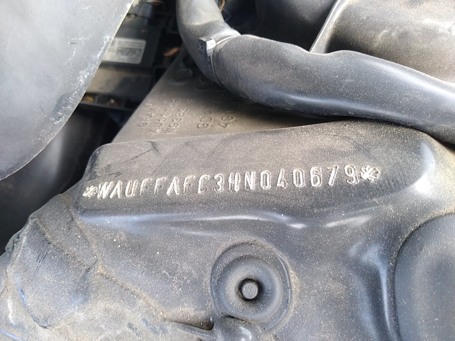 Zdjęcie numeru VIN